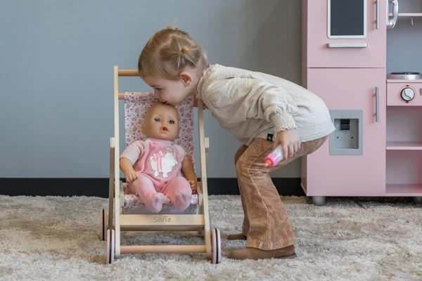 Optional: Personalisierung des Puppenbuggys