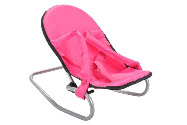 Wippe mit Sicherheitsgurt und Tragegriffe