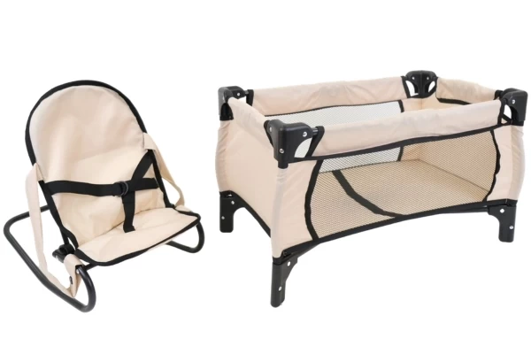 Sand Angel Puppenbett und Wippe