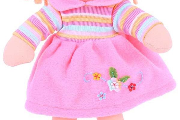 Mit niedlichen Fleece Kleid