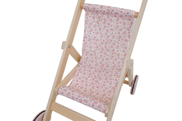 Fröhlicher geblümter Stoff