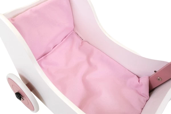 Für Puppenbetten und -wagen geeignet