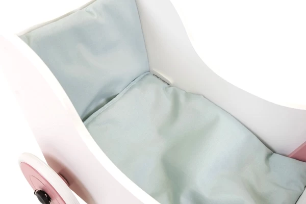 Für Puppenbetten und -wagen geeignet