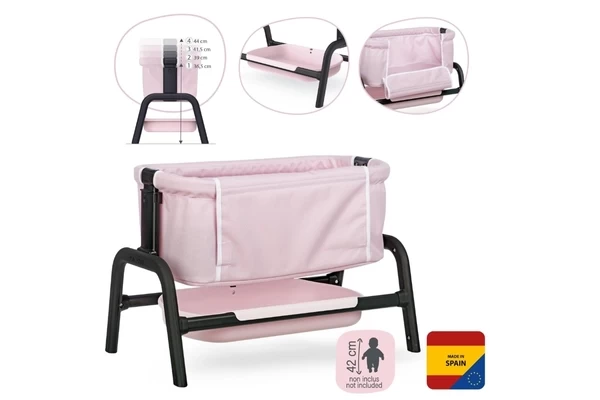 Höhenverstellbar (36,5-44 cm)