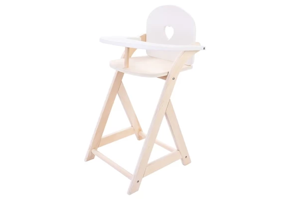 Stabiler Holzpuppenstuhl